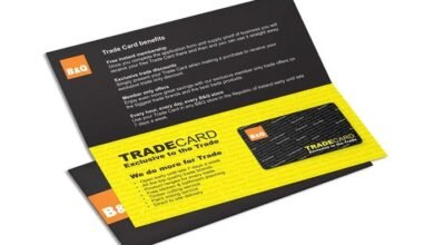 bandq trade card